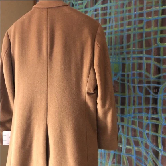 Calvin Klein men's camel coat size 40short NWT - Picture 8 of 8